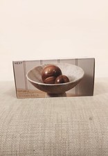 Next Set of 2 Brown Waxed Ash