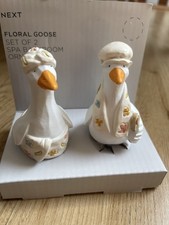 Next Set Of 2 White Floral Spa