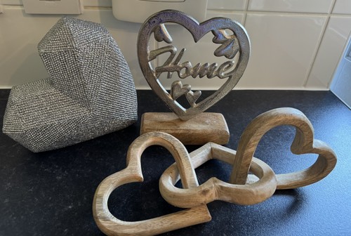 Next silver sparkle - silver, heart
