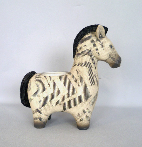 Next home zebra tea light - home,