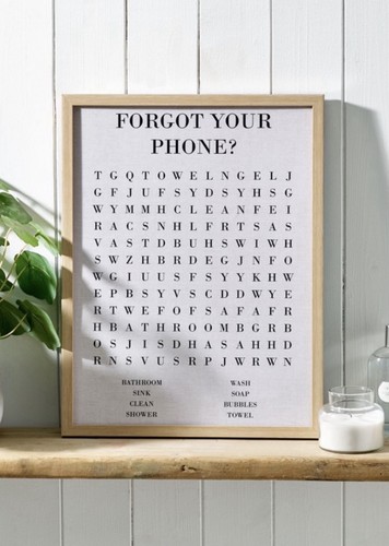 Next bathroom sign forgot your - next,